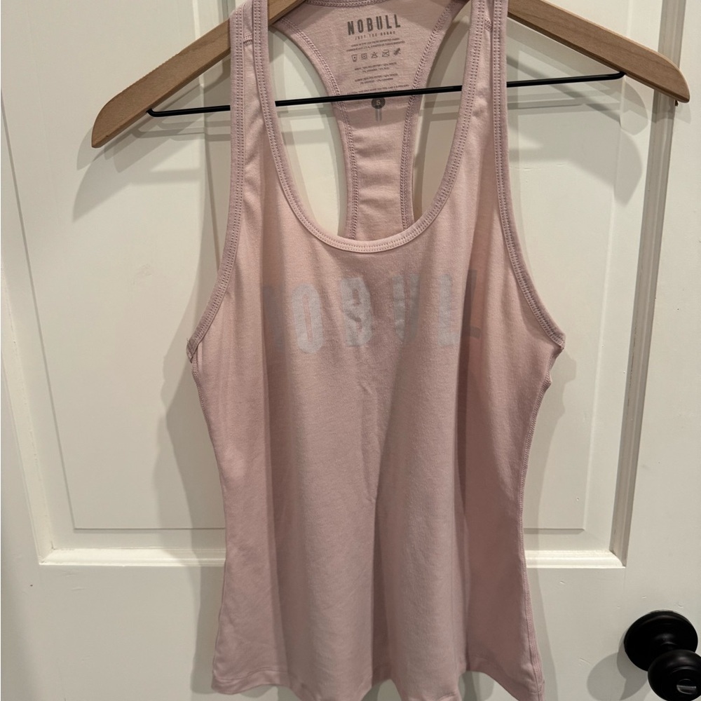 NOBULL Women's Light Pink Tank Top